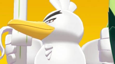 Image d'illustration pour l'article : Pokémon Epée et Bouclier : Palarticho dégaine son poireau