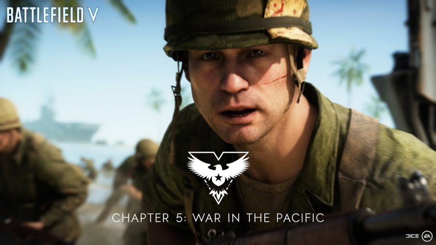 Image d\'illustration pour l\'article : Battlefield V : la Guerre du Pacifique arrivera le 31 octobre et s’offre un trailer