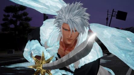 Image d'illustration pour l'article : Jump Force : Hitsugaya (Bleach) sort son Bankai sur quelques screenshots