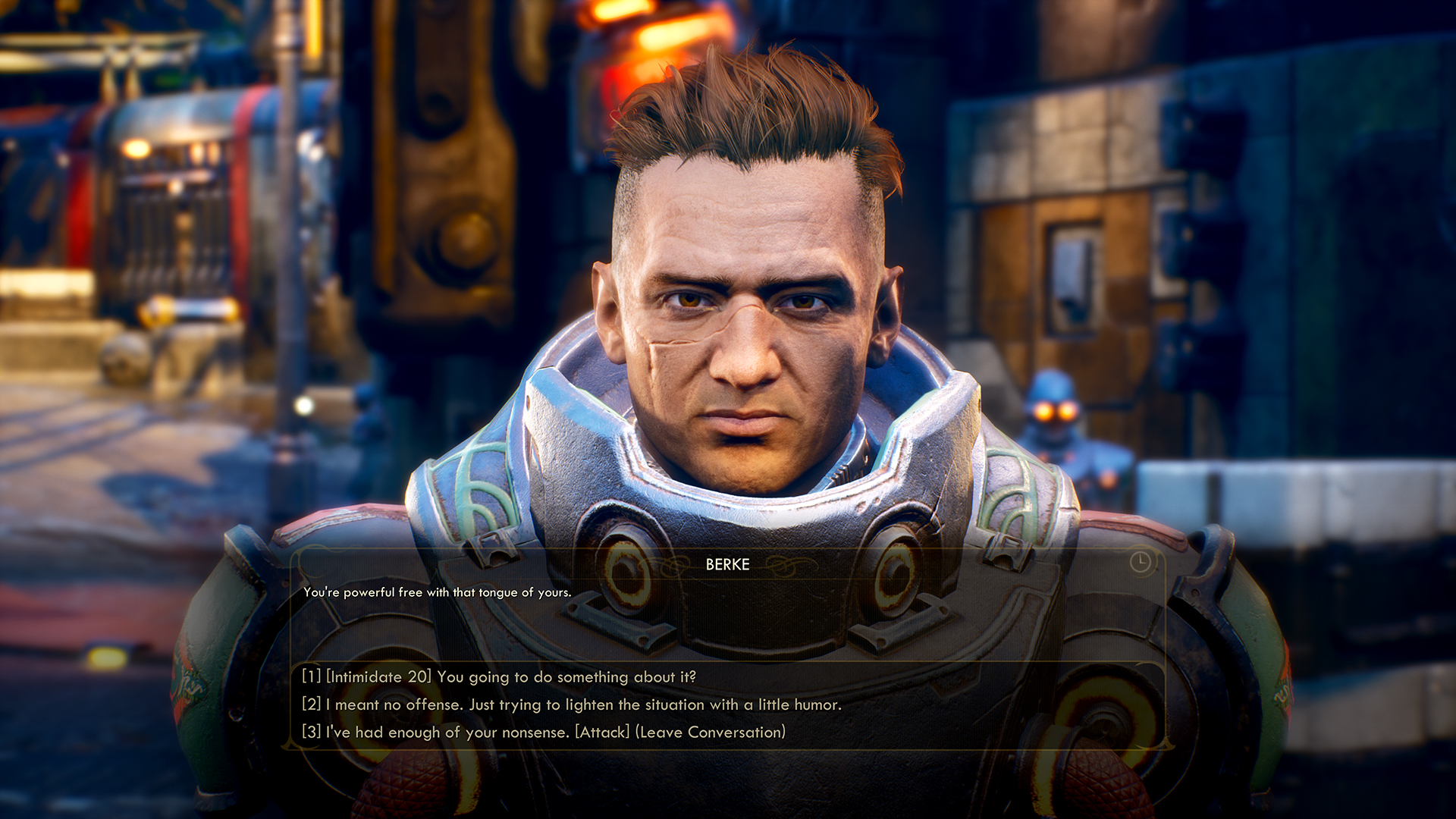 The outer worlds personnage