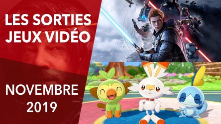 Image d'illustration pour l'article : Calendrier des sorties jeux vidéo novembre 2019