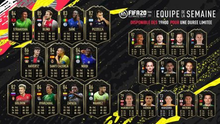 Image d'illustration pour l'article : FIFA 20 dévoile sa Team Of The Week numéro 3