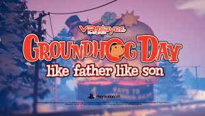 Groundhog day like father like son illustration