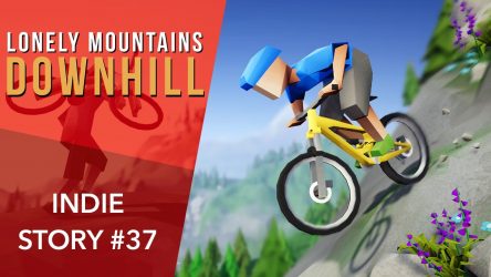 Image d'illustration pour l'article : Indie Story #37 : Lonely Mountains Downhill, un jeu de VTT qui signe la grande évasion