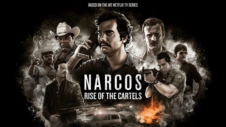 Narcos: rise of the cartels illustration avec personnages