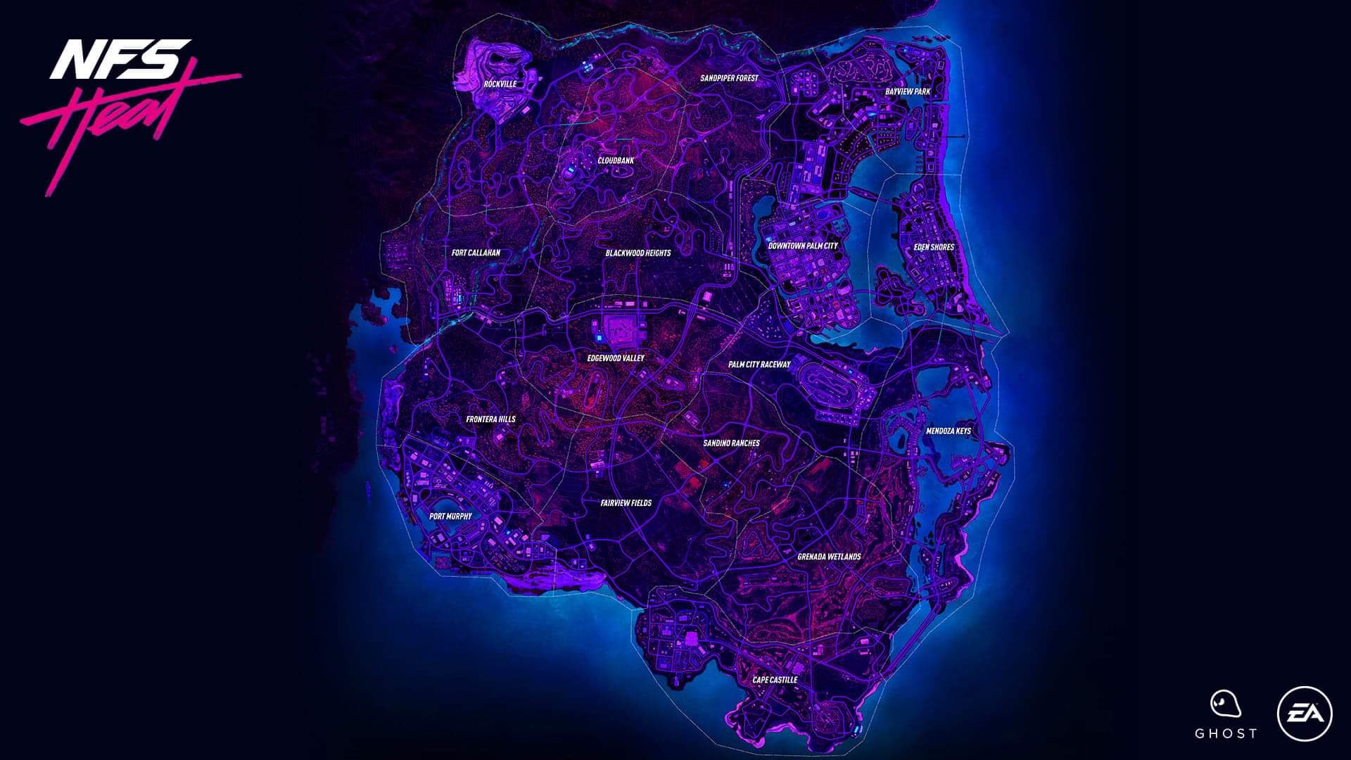 Need for speed heat map