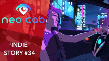 Image d'illustration pour l'article : Indie Story #34 : Neo Cab, l'Uber-punk du futur qui fait froid dans le dos