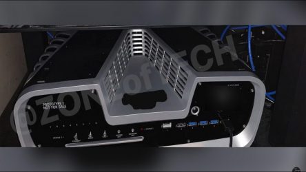 Image d'illustration pour l'article : Une photo du kit de développement de la PlayStation 5 a fuité