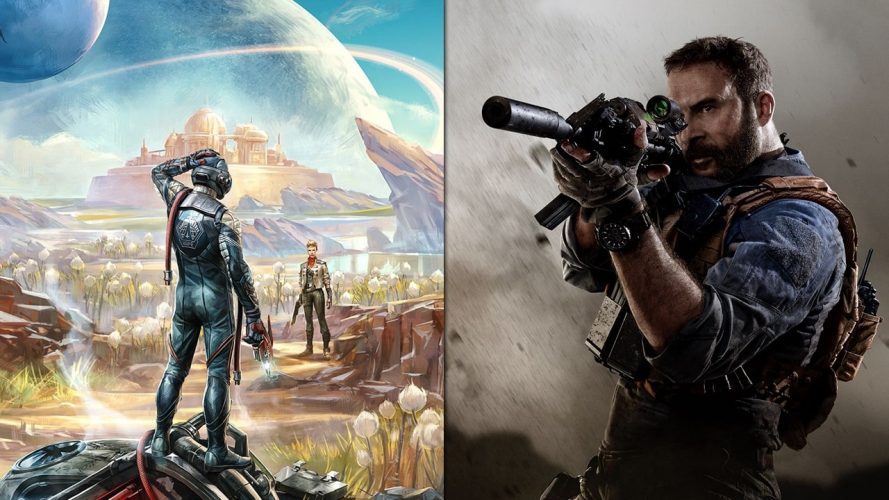 sorties jeux the outer worlds call of duty modern warfare