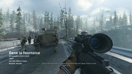 Image d'illustration pour l'article : Dans la fournaise - Call of Duty Modern Warfare