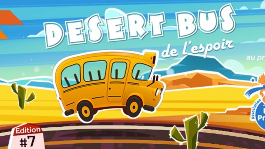 Desert Bus de l'Espoir 2019