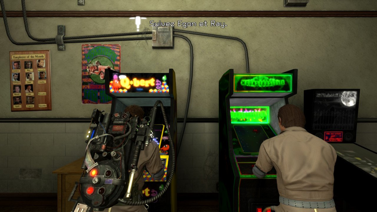 Ghostbusters the video game, la borne d'arcade
