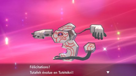 Image d'illustration pour l'article : Faire évoluer Tutafeh de Galar en Tutétékri - Pokémon Épée et Bouclier