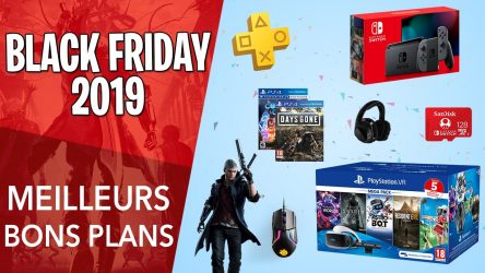 Image d'illustration pour l'article : Black Friday 2019 : Les meilleures offres gaming et high-tech