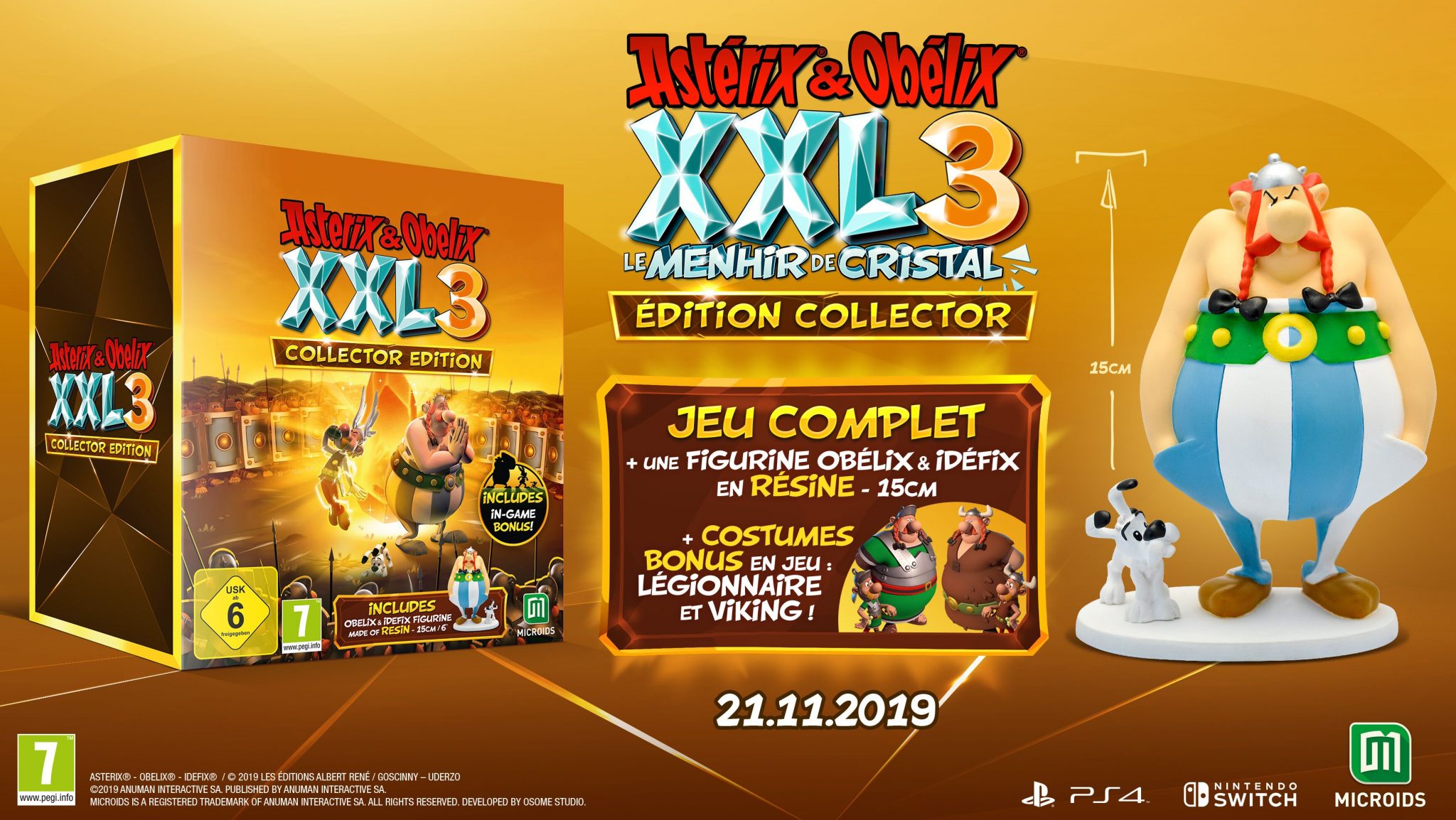 Astérix et obélix xxl 3 édition collector