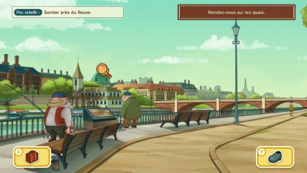 Image d'illustration pour l'article : Où sont toutes les pièces S.O.S. de l'Affaire 11 : La fugitive - L'Aventure Layton