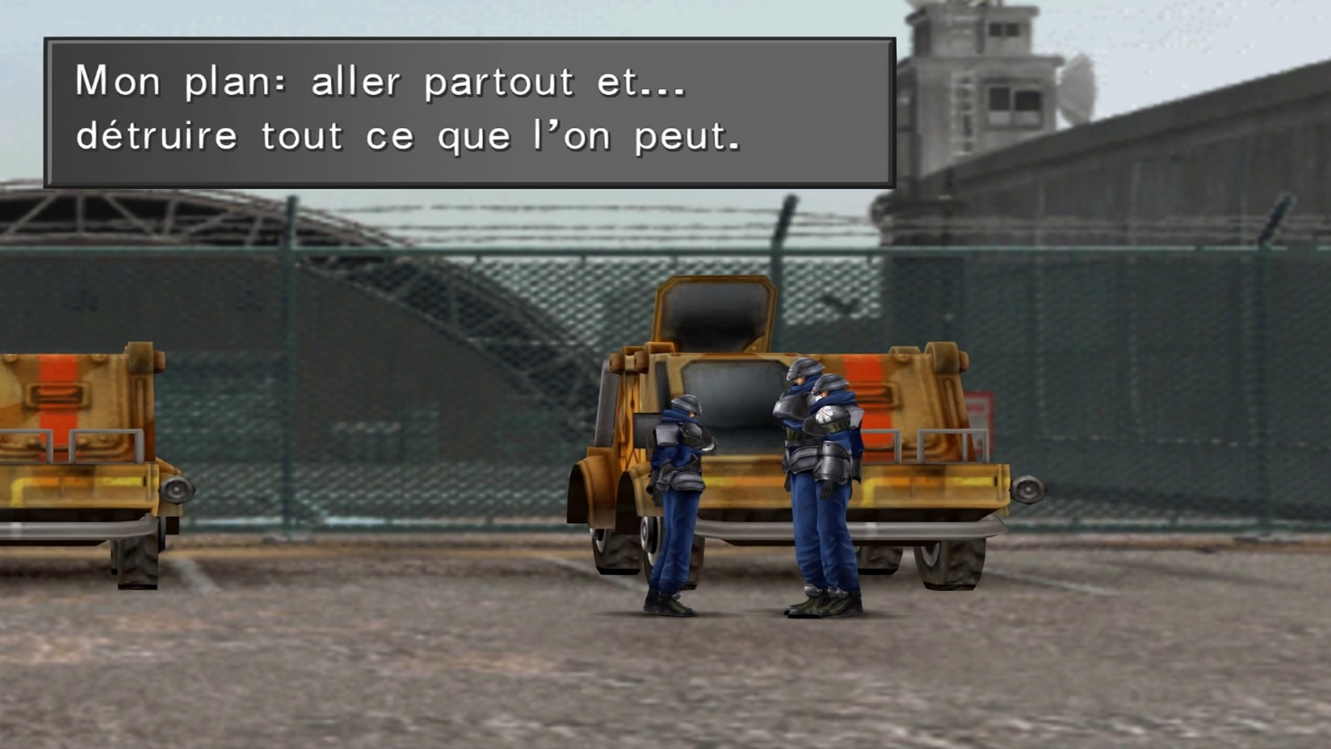 Final Fantasy VIII Remastered soluce base des missiles voiture uniforme