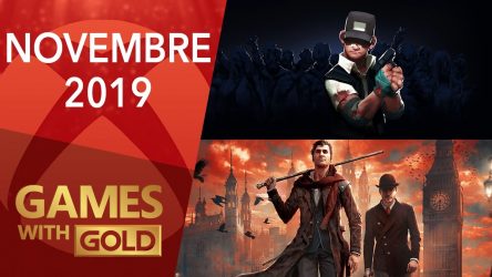Image d'illustration pour l'article : Games with Gold : Présentation des jeux Novembre 2019