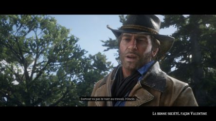 Image d'illustration pour l'article : La bonne société, façon Valentine - Red Dead Redemption 2