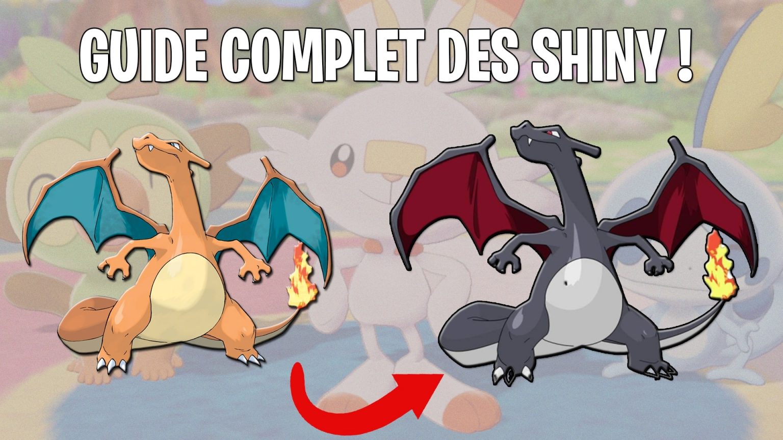 Comment avoir des Pokémon Shiny dans Pokémon Épée / Bouclier