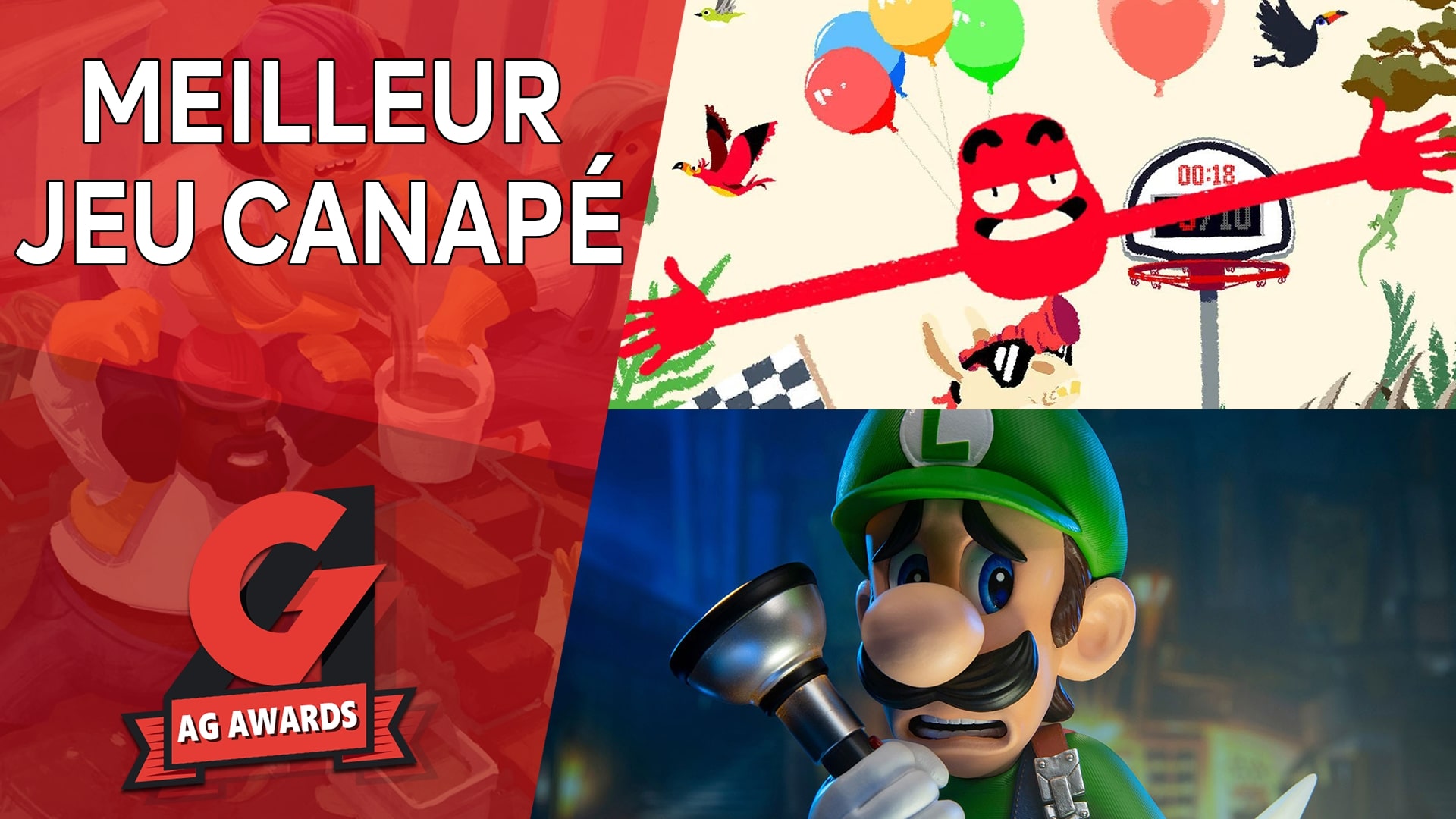 AG Awards 2019 Votez pour le meilleur jeu Canapé (coop locale)
