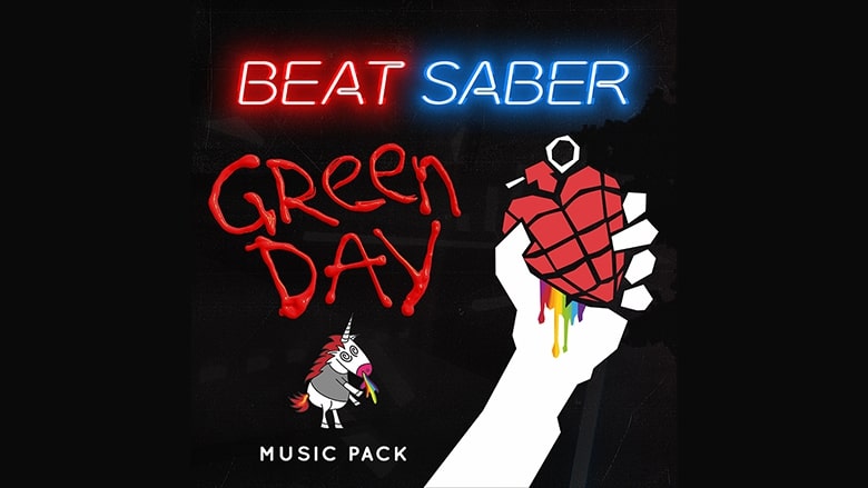 Beat saber green day
