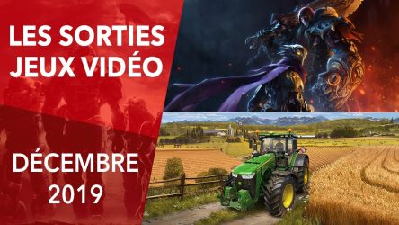 Image d'illustration pour l'article : Les sorties jeux vidéo majeures de décembre 2019 en vidéo