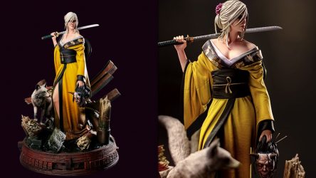 Image d'illustration pour l'article : The Witcher : Ciri a droit à une nouvelle figurine en édition limitée