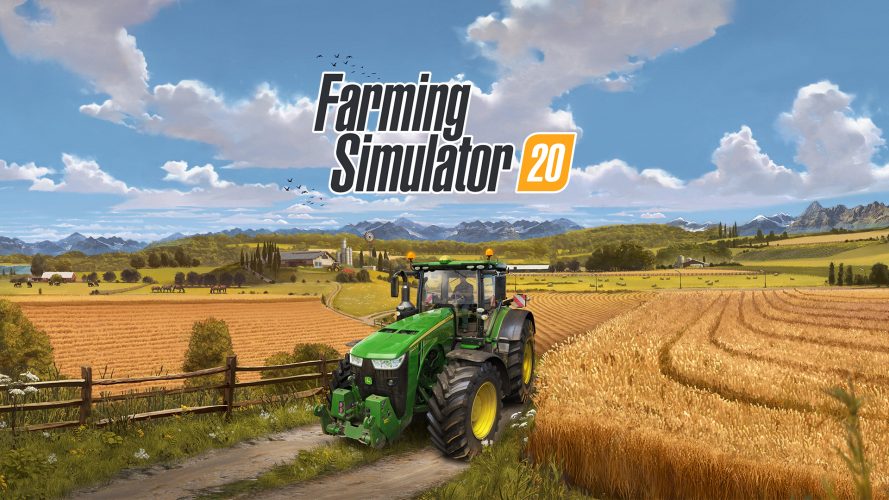Farming simulator 20 key art