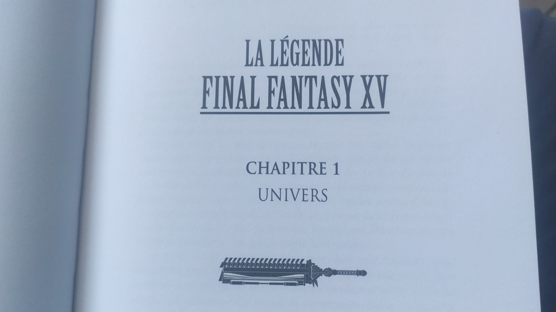La légende final fantasy xv chapitre 1