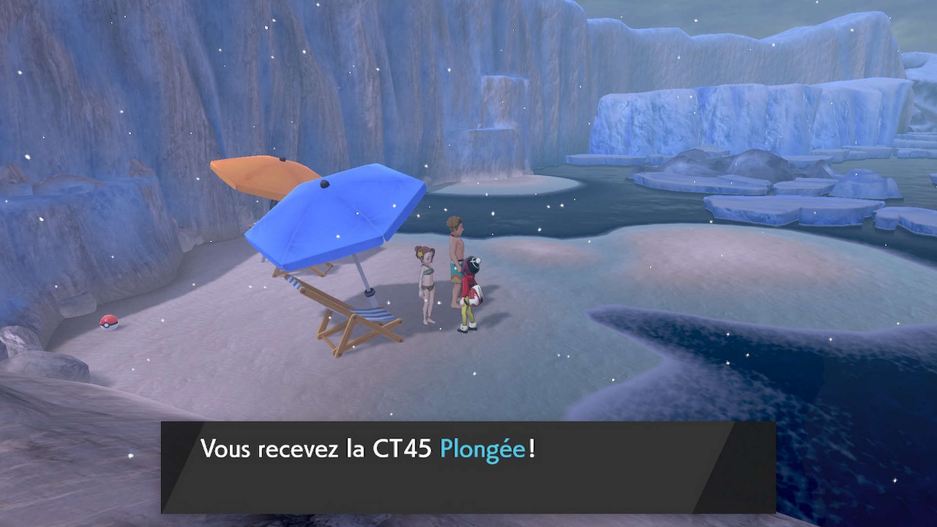 Pokémon épée bouclier baie de ludester ct plongée