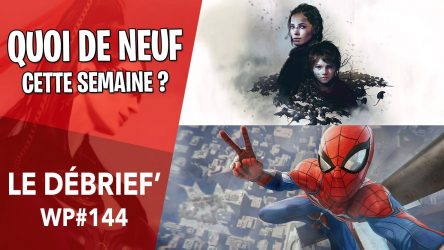 Image d'illustration pour l'article : Débrief' : A Plague Tale 2, Spider-Man 2 et Bayonetta/Vanquish remaster