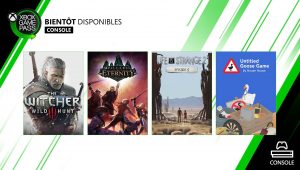 Xbox game pass décembre the witcher 3 untitled goose game