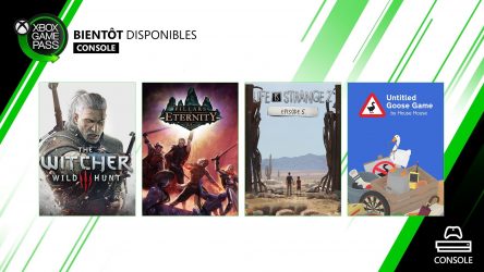 Image d'illustration pour l'article : Le Xbox Game Pass accueille quatre nouveaux jeux (The Witcher 3, Untitled Goose Game...)