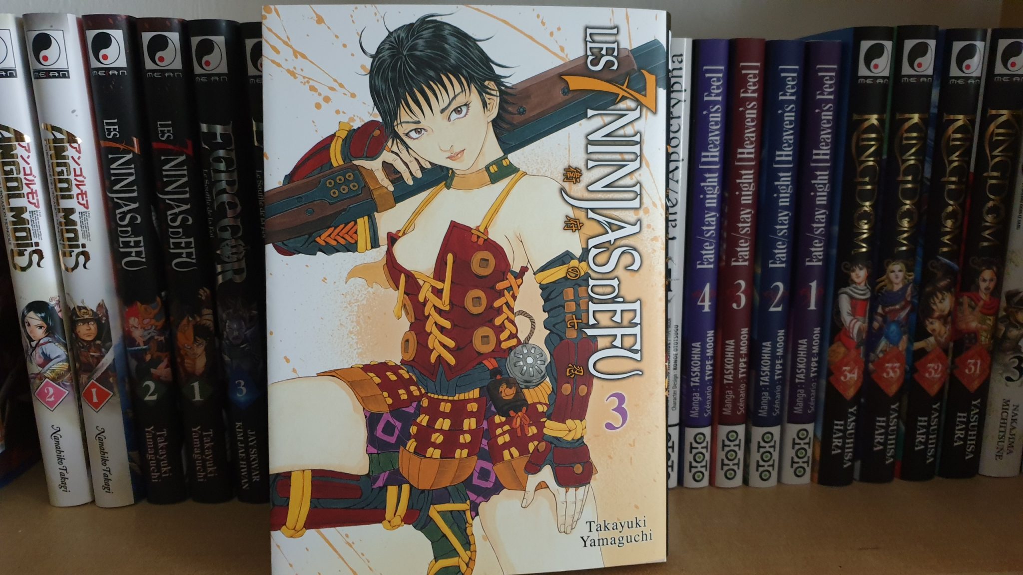 Les 7 Ninjas d'Efu : Notre avis sur le tome 3 de Meian
