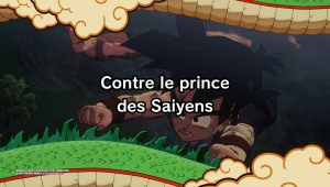 Image d'illustration pour l'article : Contre le prince des Saiyens – Dragon Ball Z : Kakarot