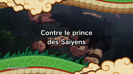 Image d'illustration pour l'article : Contre le prince des Saiyens - Dragon Ball Z : Kakarot