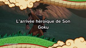 Image d'illustration pour l'article : L’arrivée héroïque de Son Goku – Dragon Ball Z : Kakarot