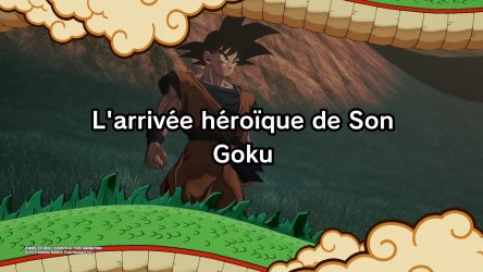 Image d'illustration pour l'article : L'arrivée héroïque de Son Goku - Dragon Ball Z : Kakarot