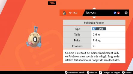 Image d'illustration pour l'article : Comment capturer Barpau et Milobellus - Pokémon Epée et Bouclier