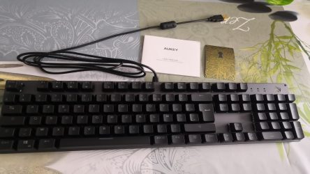 Image d'illustration pour l'article : Test du clavier mécanique RGB Aukey KM-G12 - Quand bon marché rime avec qualité