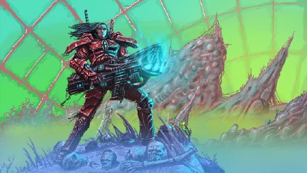 Image d'illustration pour l'article : Test Valfaris - Quand le métal et le platformer rétro sont en parfaite symbiose