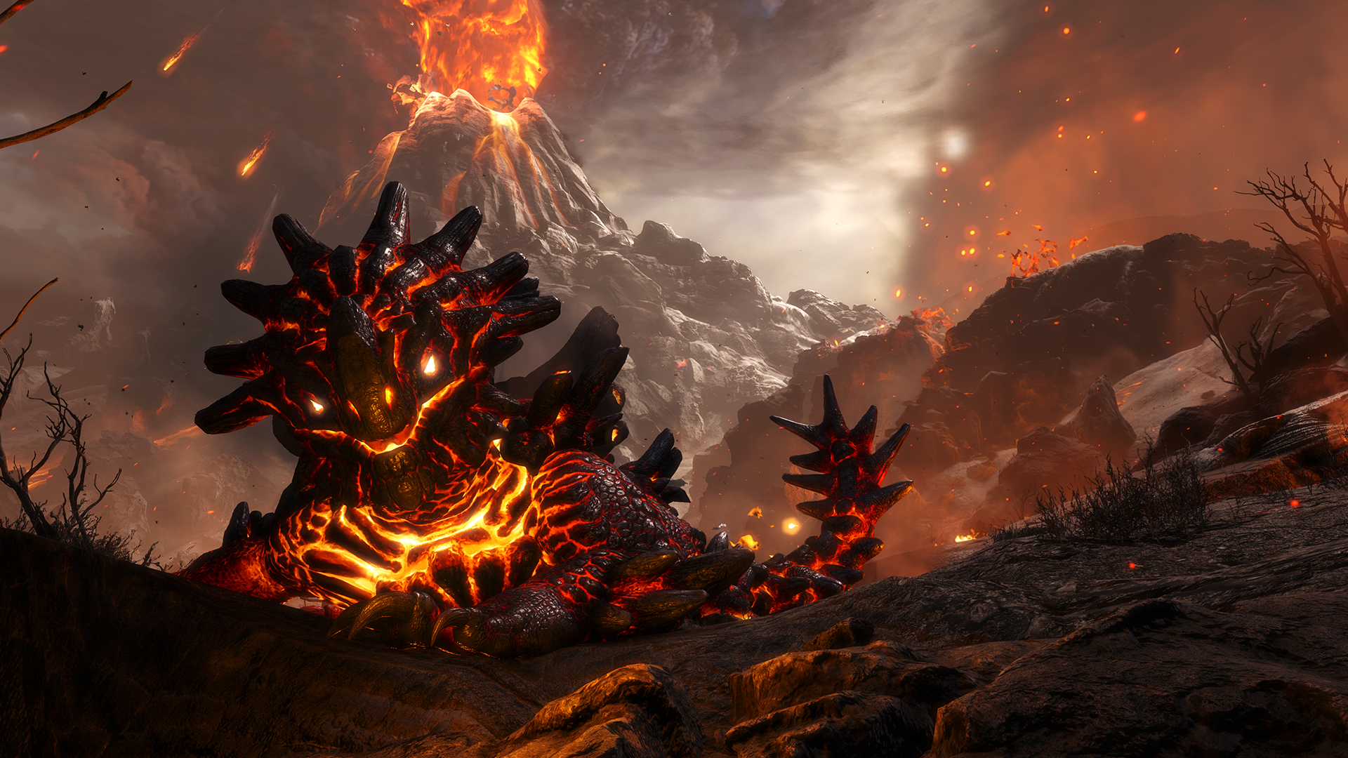 Ark genesis part i screenshot créature de feu