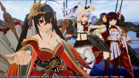 Image d'illustration pour l'article : Azur Lane: Crosswave sortira en février 2021 sur Switch