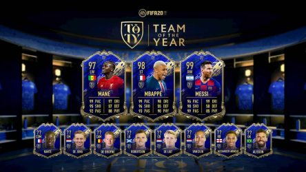 Image d'illustration pour l'article : La Team Of The Year de FIFA 20 dévoilée