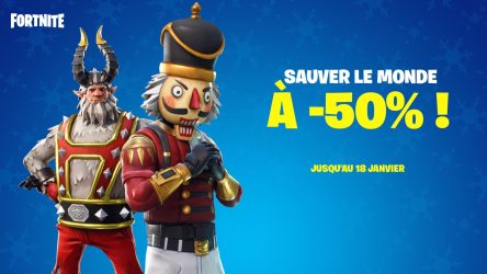 Image d'illustration pour l'article : Fortnite : Sauver le monde à moitié prix jusqu'au 18 janvier