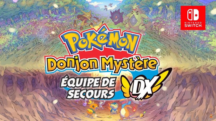 Image d\'illustration pour l\'article : Pokémon Donjon Mystère : Equipe de Secours DX annoncé sur Switch