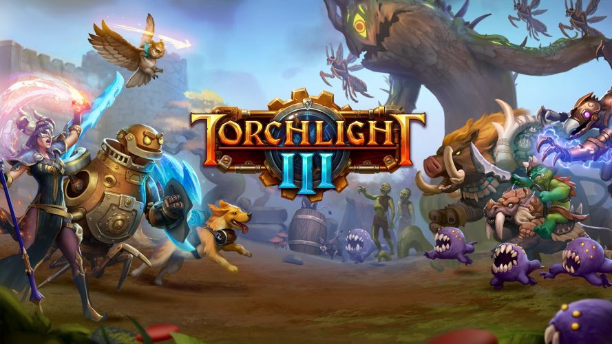 Torchlight 3 avec logo