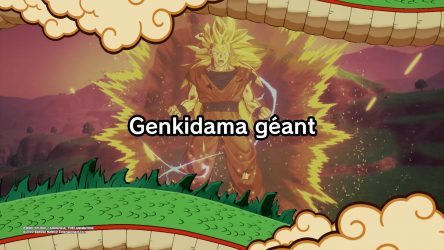 Image d'illustration pour l'article : Genkidama géant - Dragon Ball Z : Kakarot