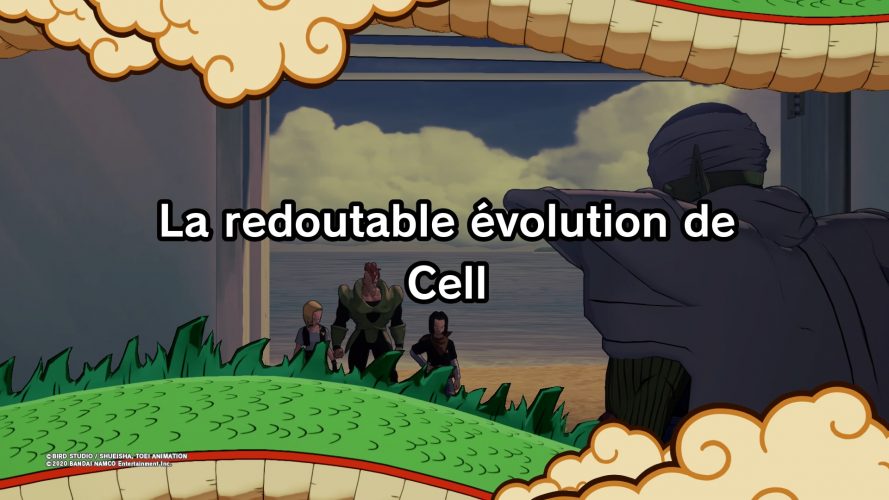 Dbz kakarot-la redoutable évolution de cell-illustration